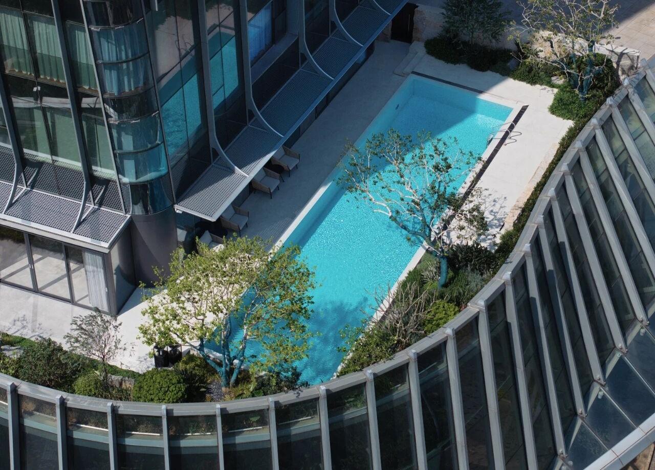 尚东·柏悦府1400㎡顶层复式丨中国广州丨WEIGUAN.DESIGN卫观设计-1