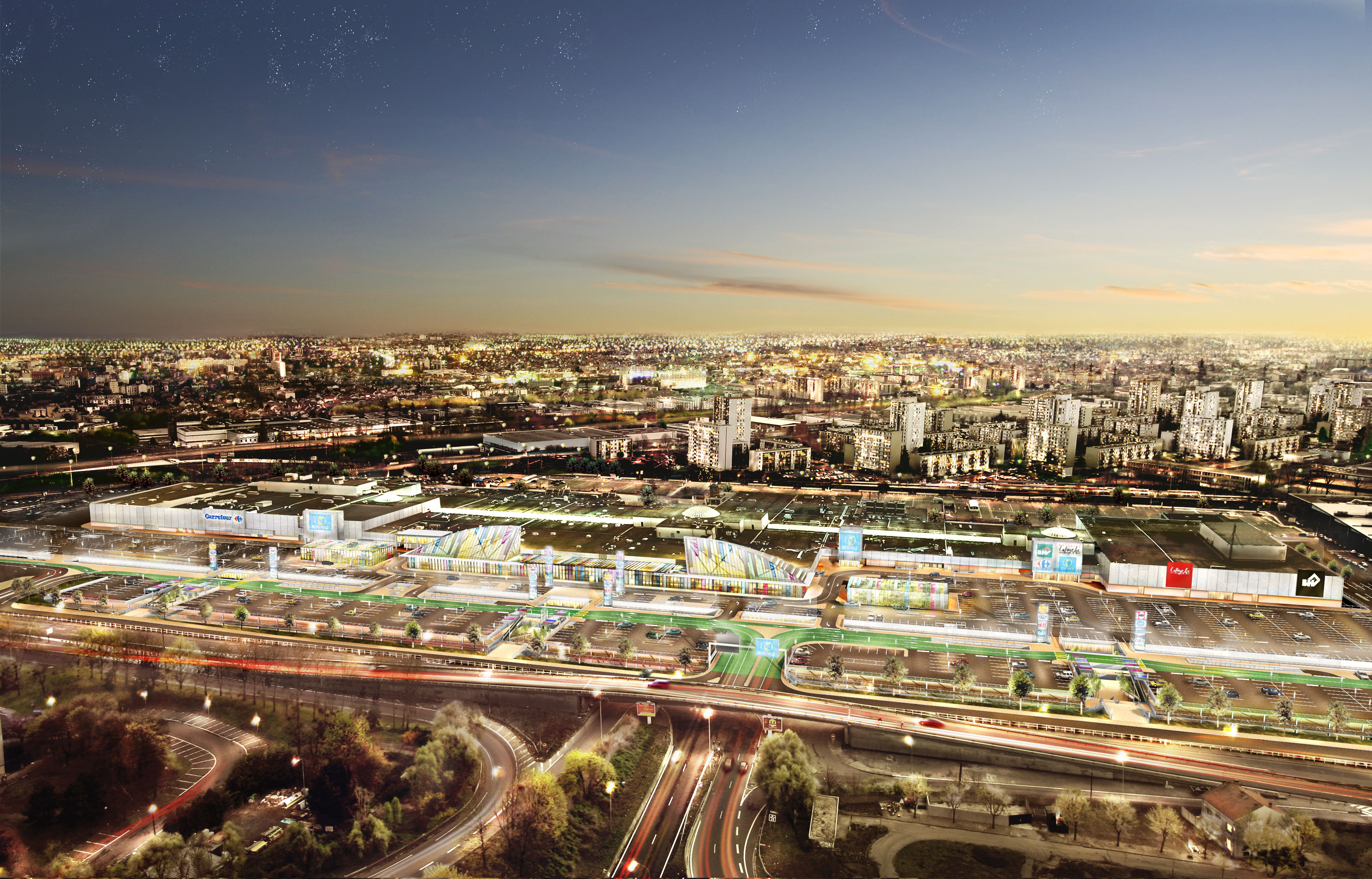 法国 Rosny 2 购物中心建筑艺术探索-23