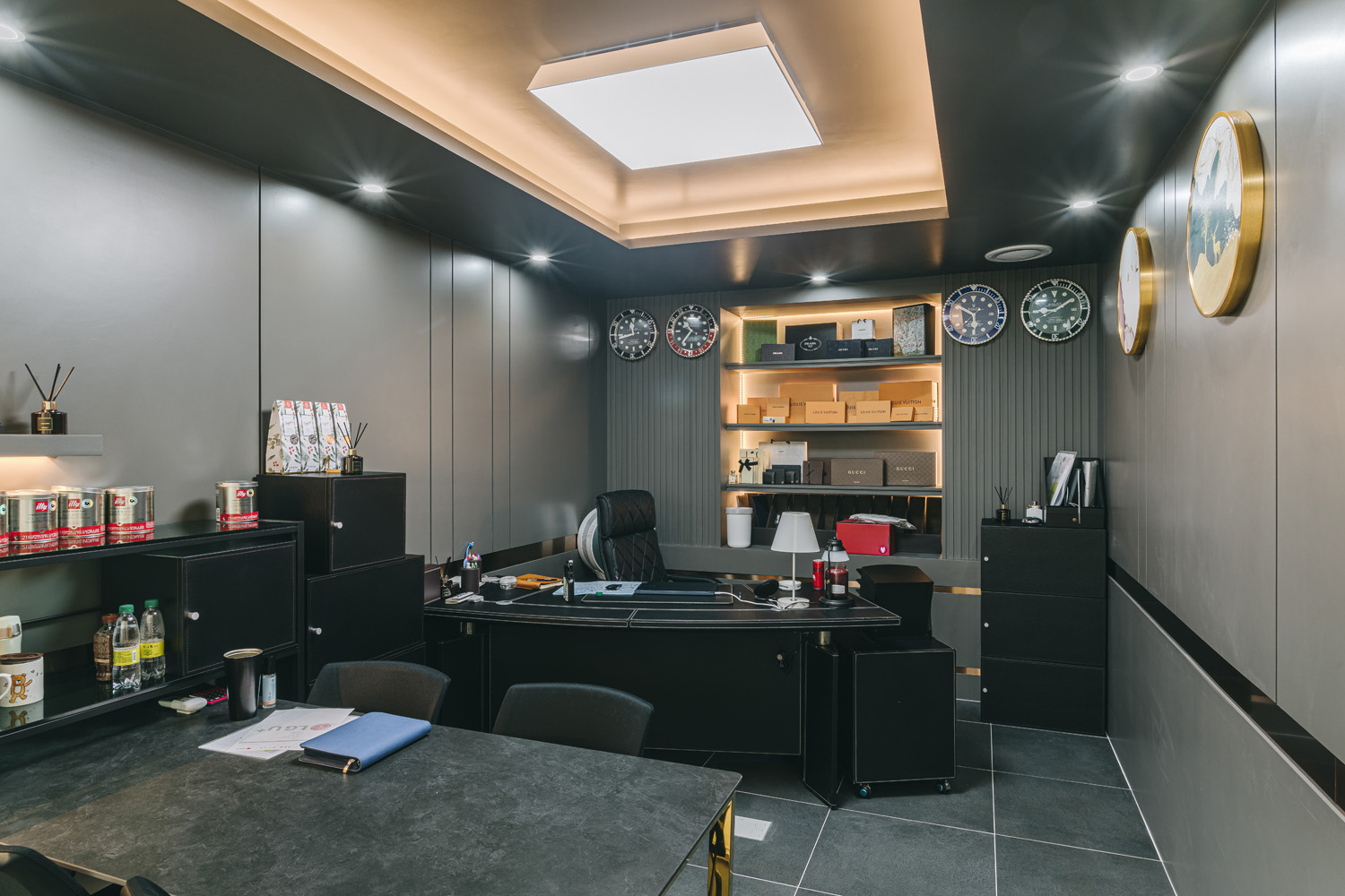 150 平现代高级通讯公司办公室设计-31