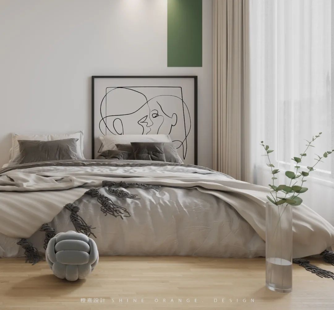 《橙熹设计》 | 混搭风格,充满温暖与趣味的家-60