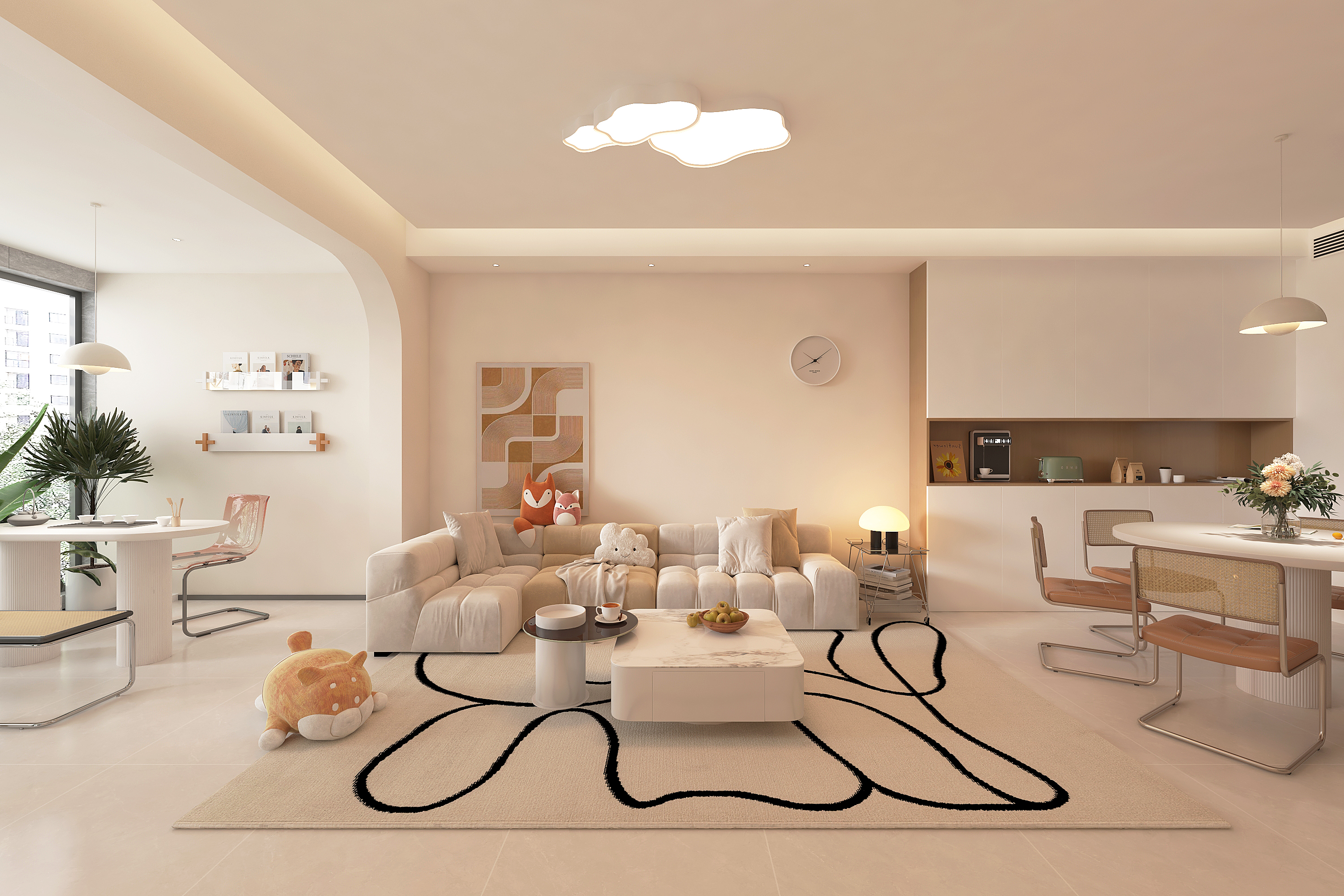 依山傍水原木奶油风小屋丨中国南宁丨阿召-10