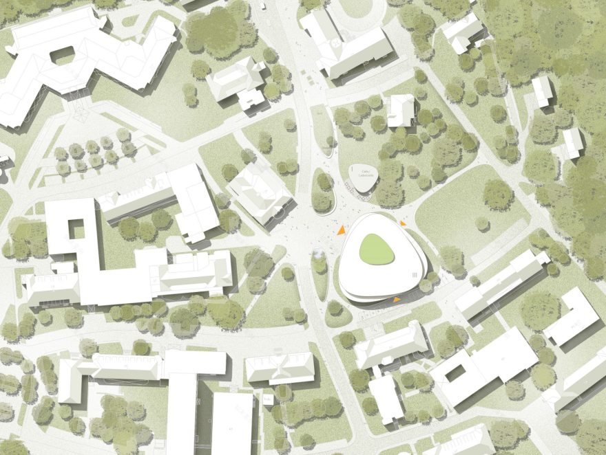 Hörsaalkomplex UKS Homburg 2010 Hochschulneubau-2