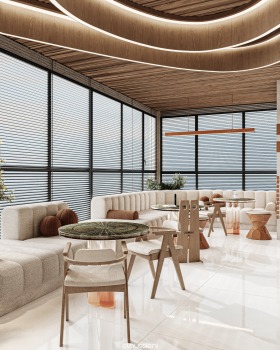 咖啡馆设计丨Mohamed.elhussien.designs