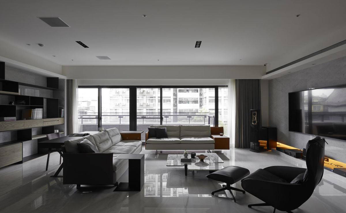 171㎡休闲风大宅  尚艺室内设计-5