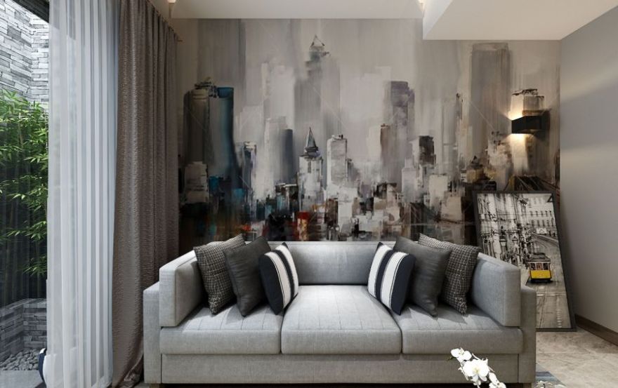 廖俊豪打造康桥融府 129㎡北欧轻奢空间,-76