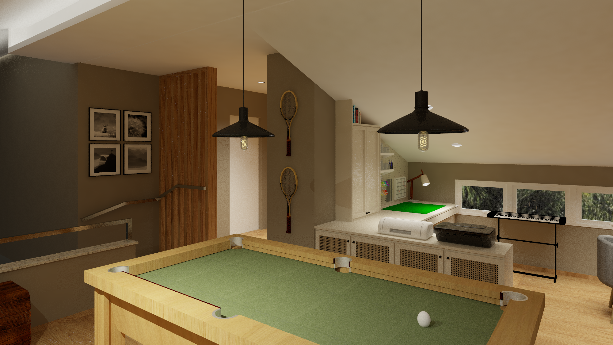 家庭活动室室内设计丨巴西丨Isabela Loureiro Arquitetura-9