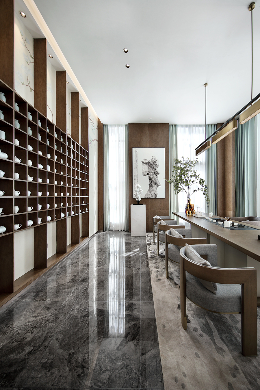 珠海湖心金茂悦营销会所-45