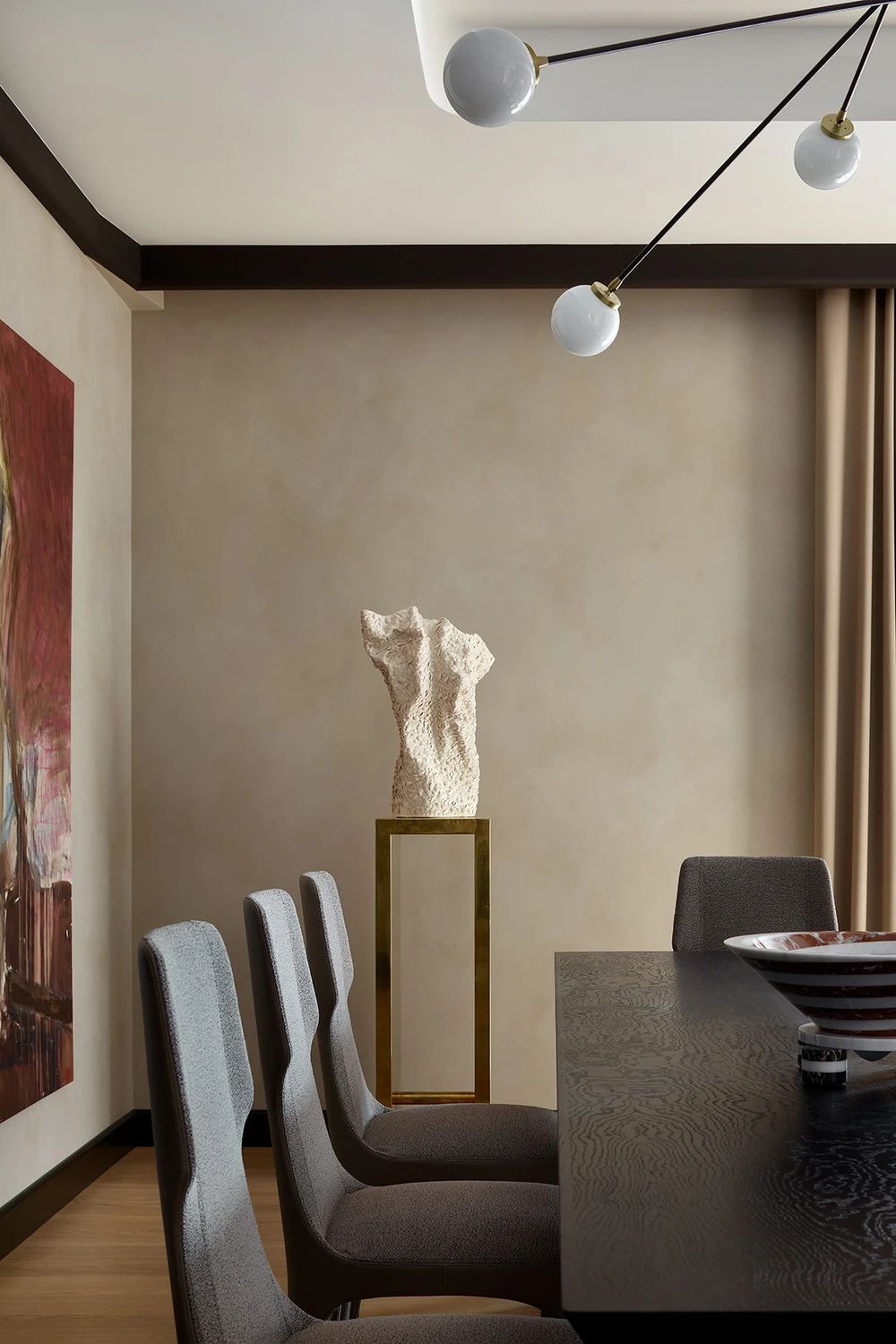 莫斯科370㎡双层公寓设计丨俄罗斯莫斯科丨Decorator N(Natella Mankaeva创立)-75