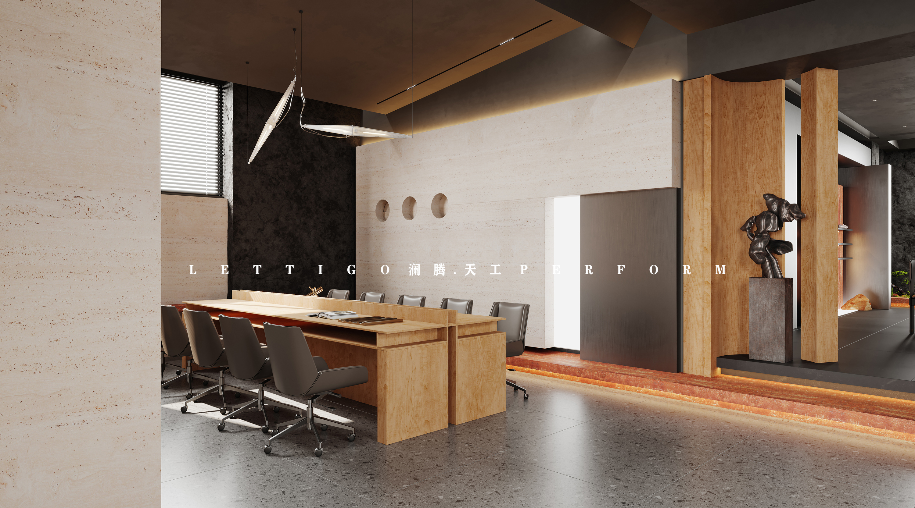 质感高级的现代办公空间-11