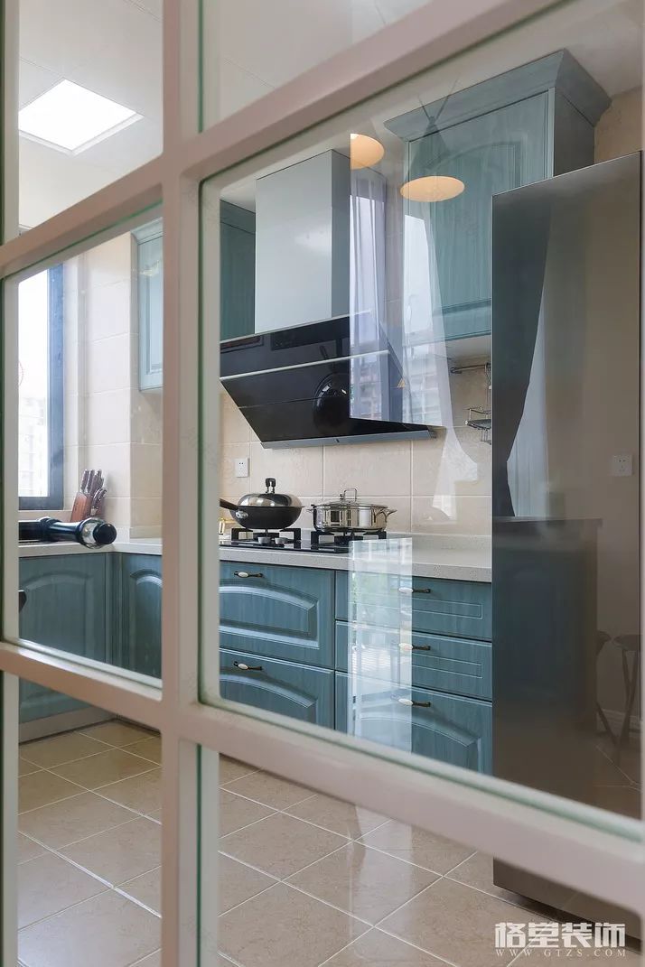 西江月美式风,彩色文化石背景墙,打造惬意空间-34