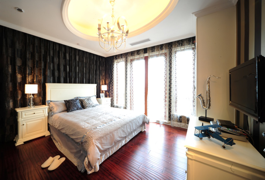 江苏无锡檀溪湾 72#墅样板房——现代简约风格典范-13