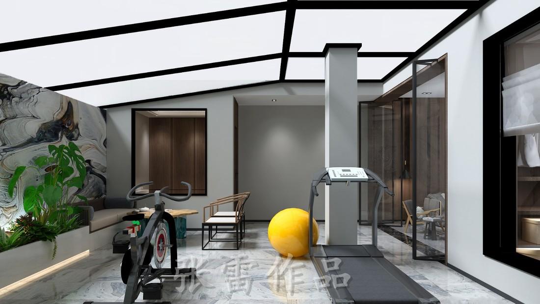 
万科班芙花园430平轻奢极简风格 -7