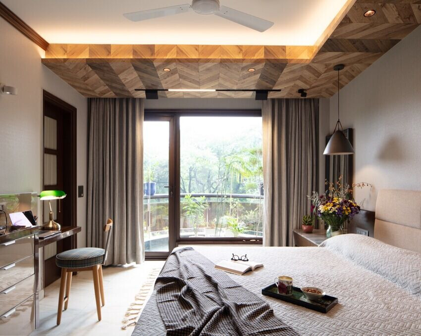 印度德里 TreeTops 公寓丨The Works Interiors-17