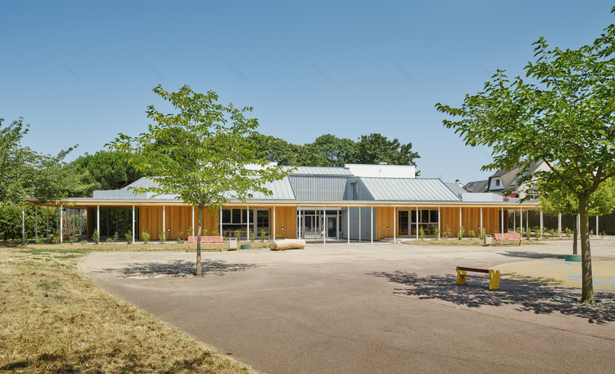 雅克·吉尔伯特科莱托儿所翻新项目丨法国-31