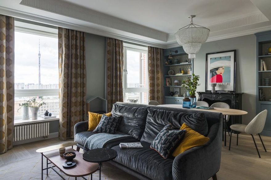 四口之家的 117㎡温馨空间-3