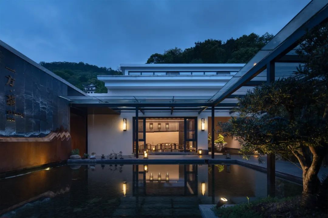 一方茶室 · 东方美学与现代设计完美融合丨中国台州丨上海乾创装饰设计-14