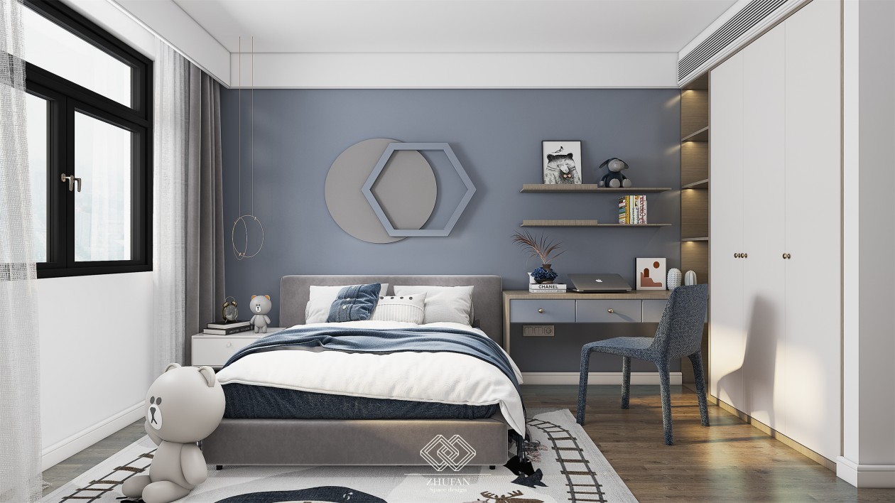 信旺华府骏苑 | 160平"大室"所趋的简约风！-8