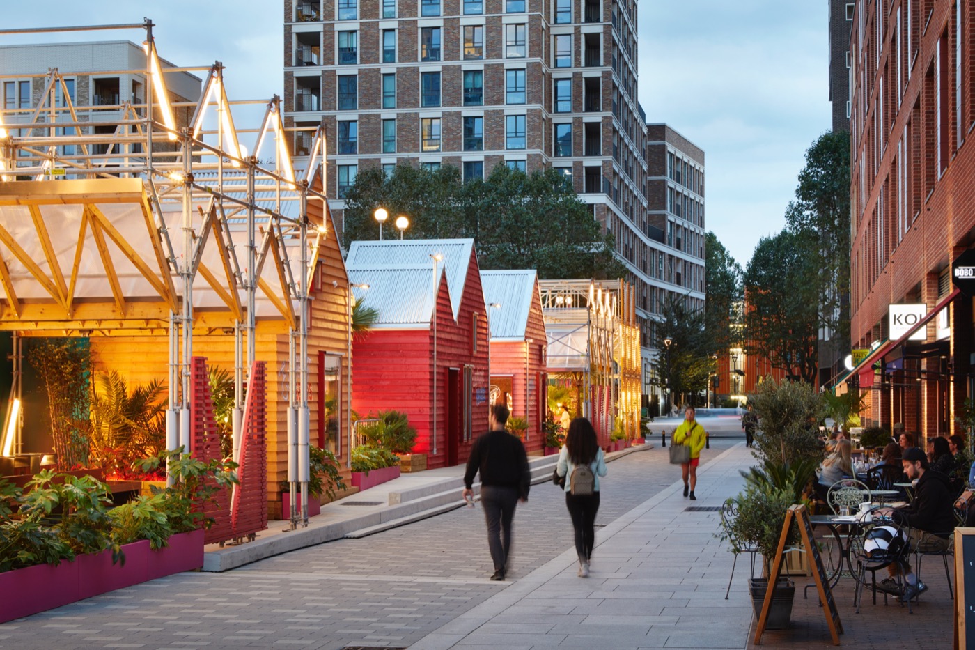 伦敦 Elephant Park 绿色空间重生 | Sayer Street 与 The Meadow-26