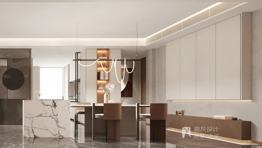 南广场花园现代简约家居设计丨高灰设计-30