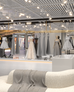 White Atelier Interior Design Mirage Mall, New Cairo