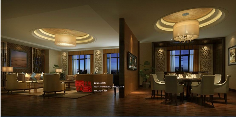 休闲会所设计-6