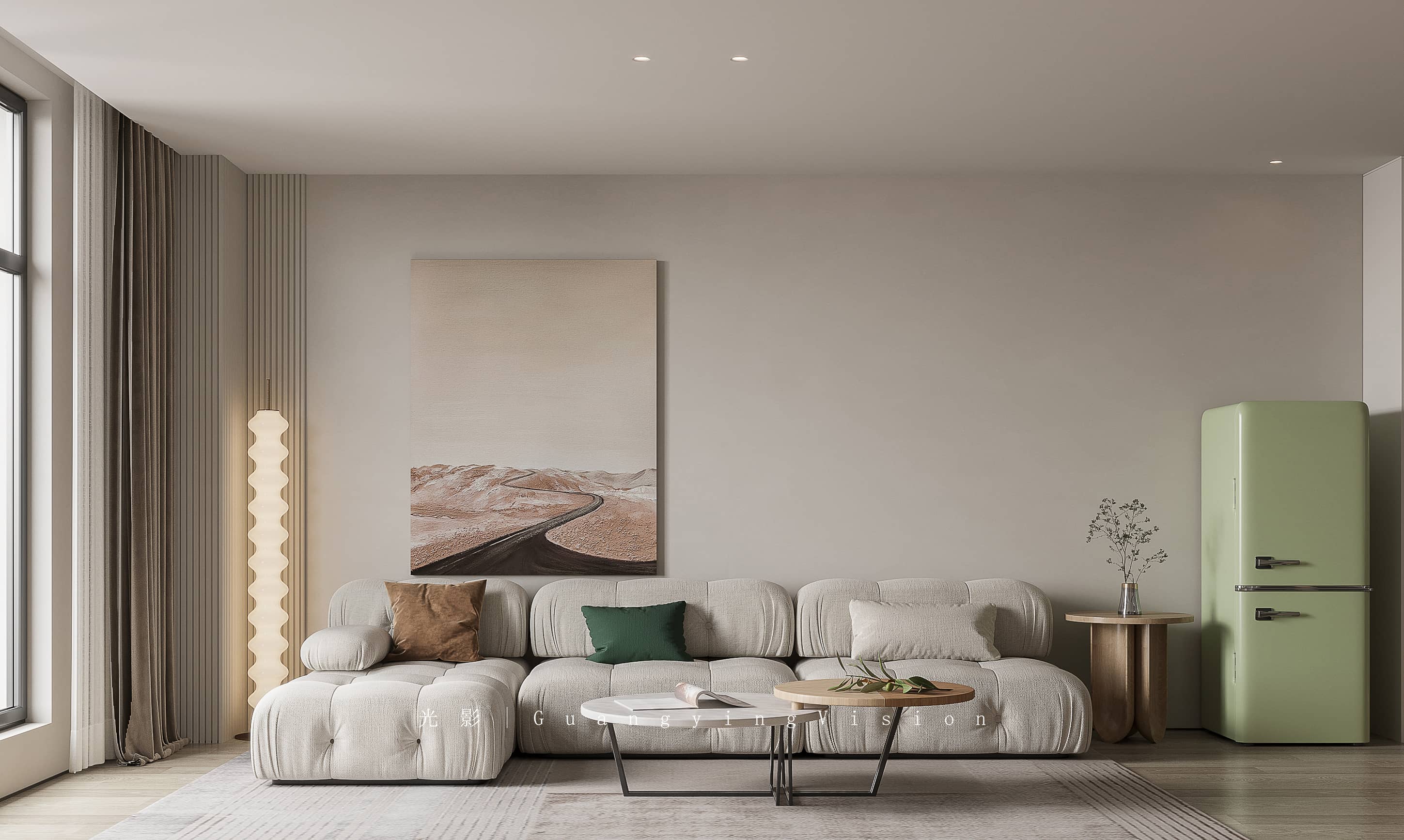 清新小户型家装-2