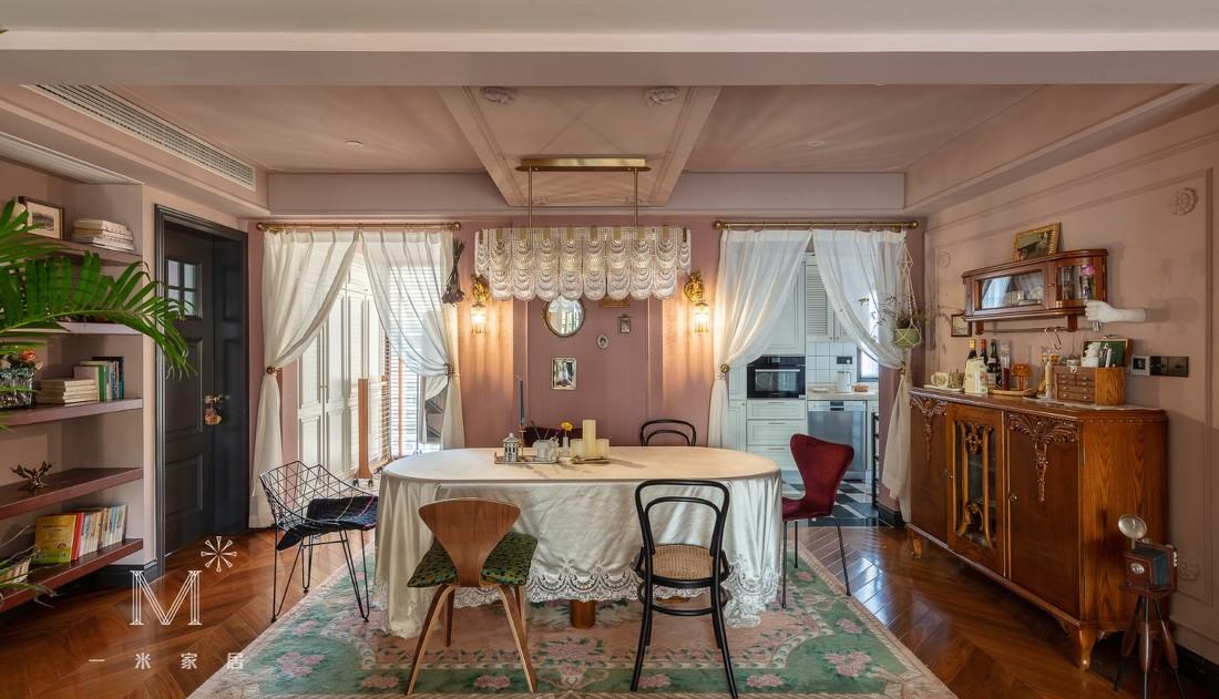 平层丨【一米家居】摩登与复古交织的旧时光-34