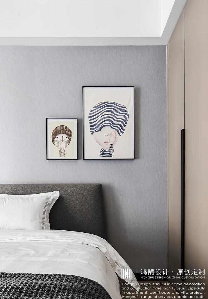 绍兴鸿鹄设计丨平层丨140平现代简约,汇筑年轻新生活-24