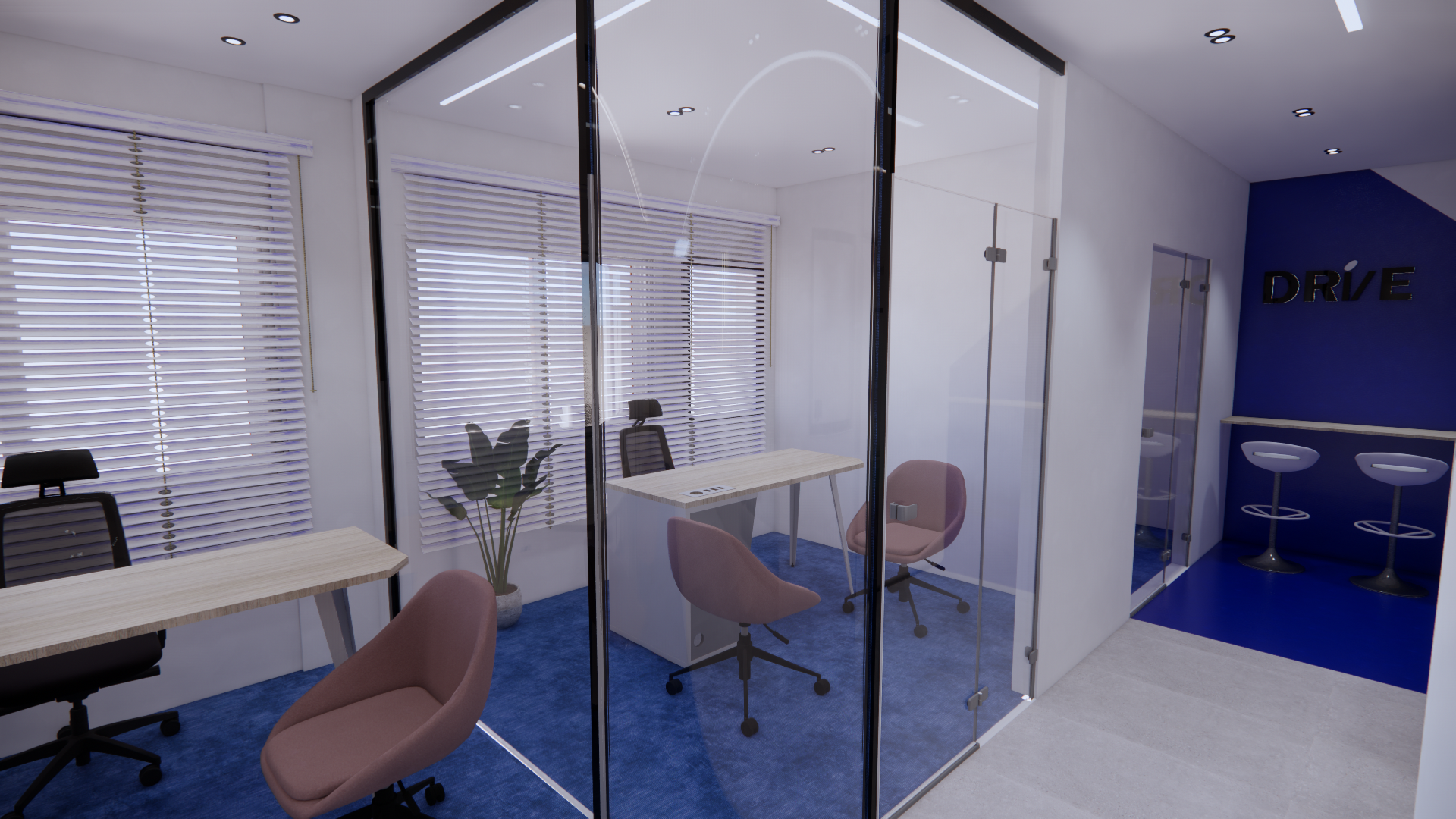 DRIVE – Ghabbour Auto行政大楼室内设计-12