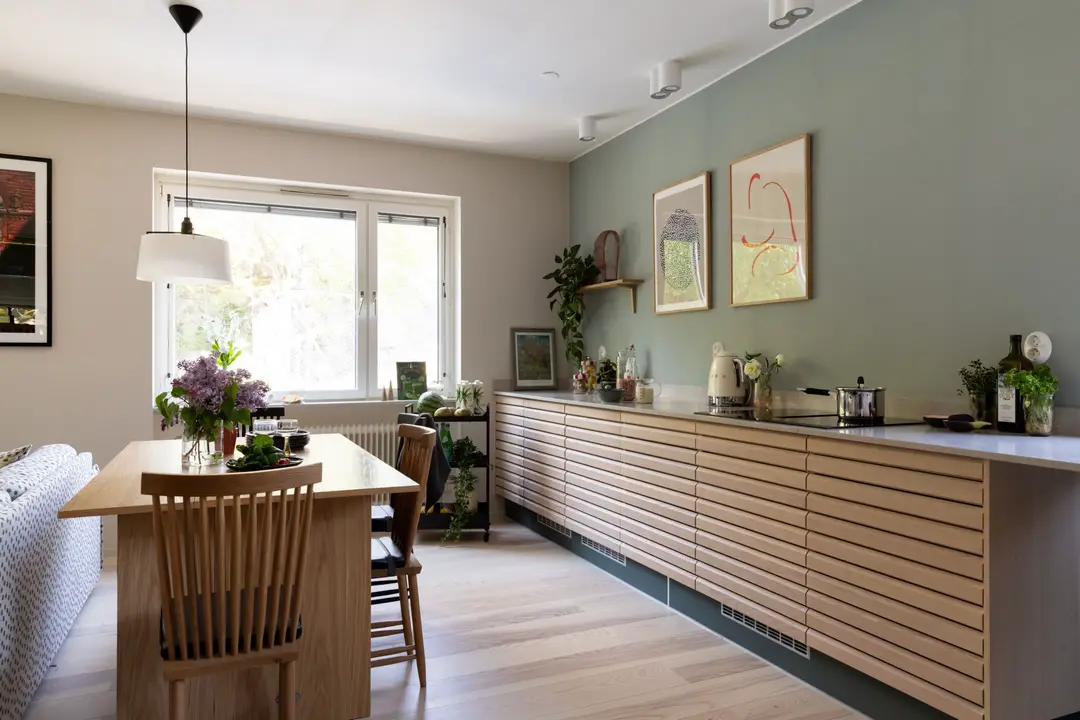 打造实用美观的客厅入口 | 瑞典家庭公寓设计-10