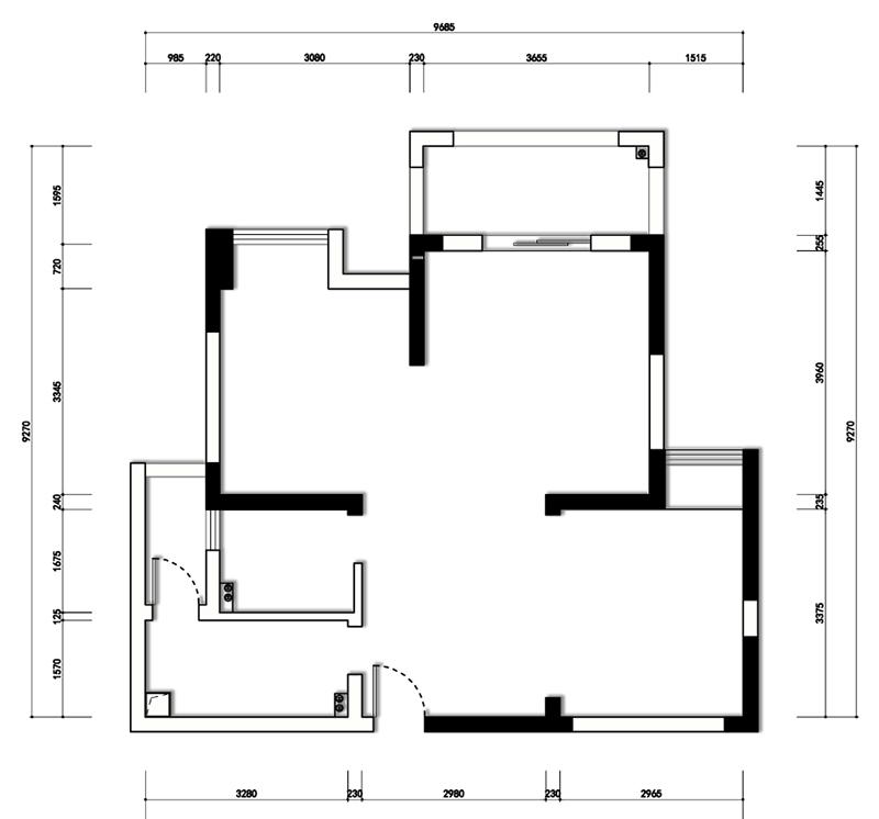 趣味横生,小户型空间改造的惊艳之作-0