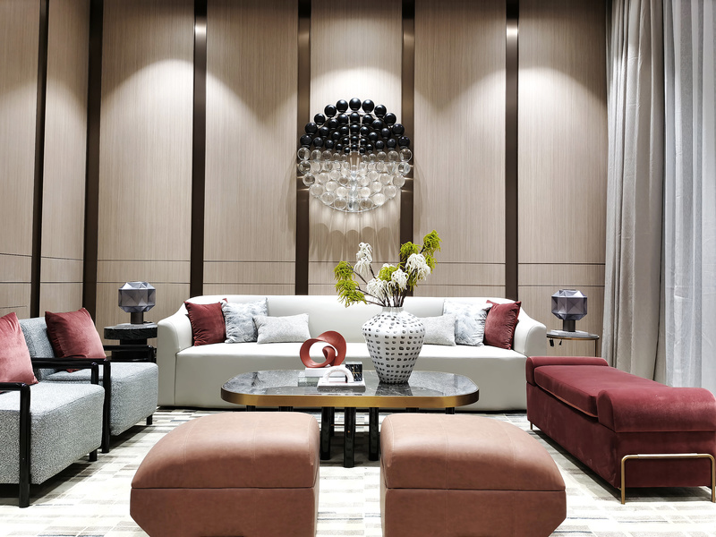 康桥香蔓庭销售中心 | 古韵新潮的室内设计盛宴-11