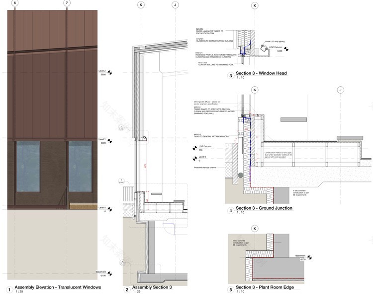 Freemen's School 游泳馆-36