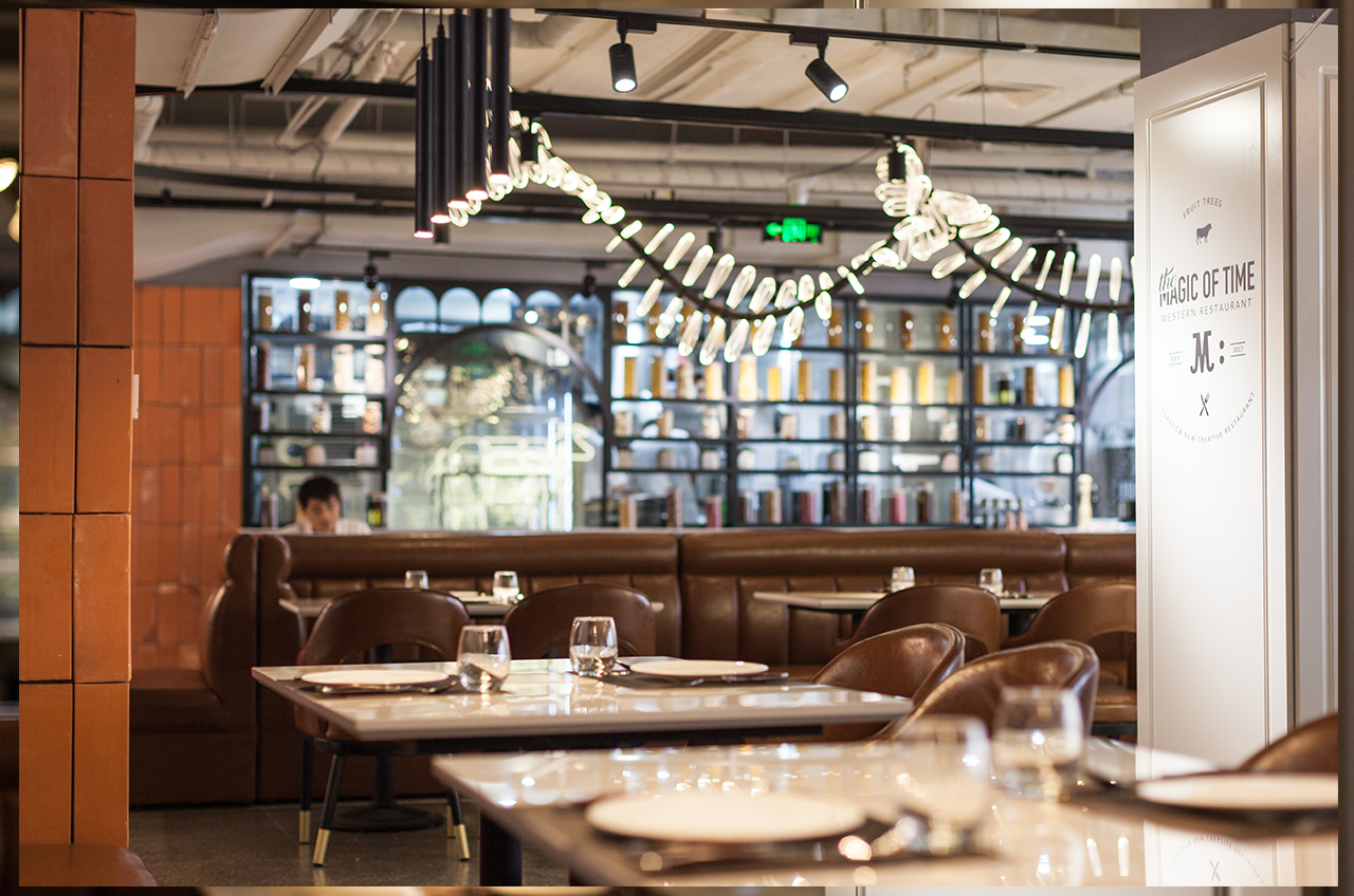 时光魔力，上海黄浦食臻牛排餐厅设计解读-10