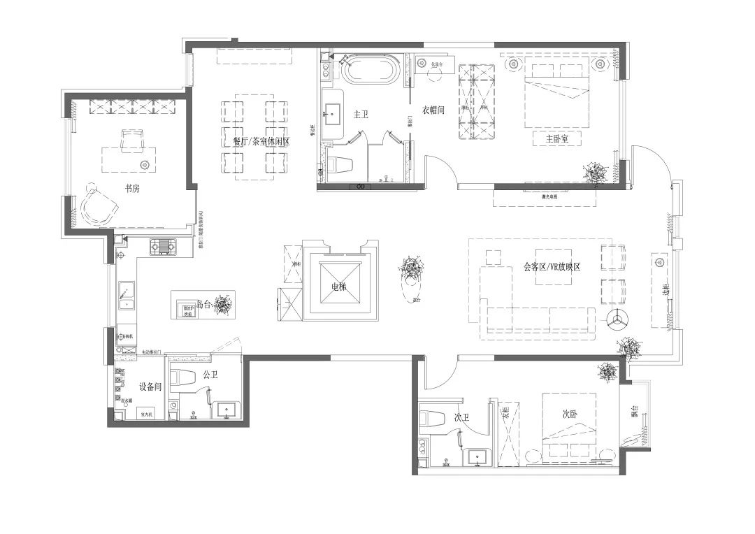 柏穗公寓丨清石建筑设计事务所-45