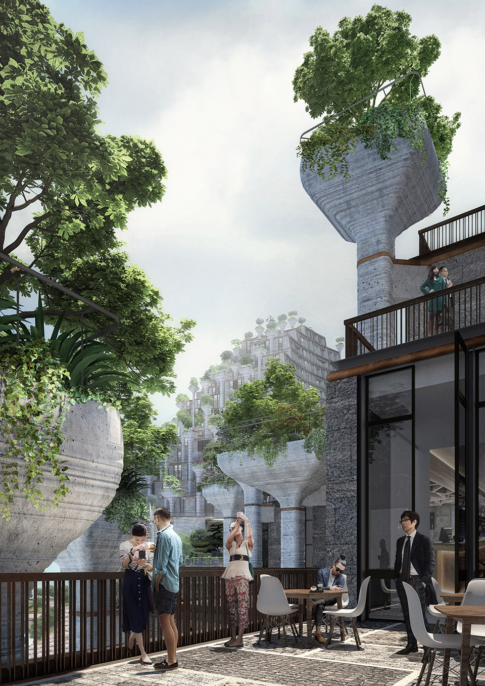 上海 1000 Trees 商业综合体丨中国上海丨Heatherwick Studio-23