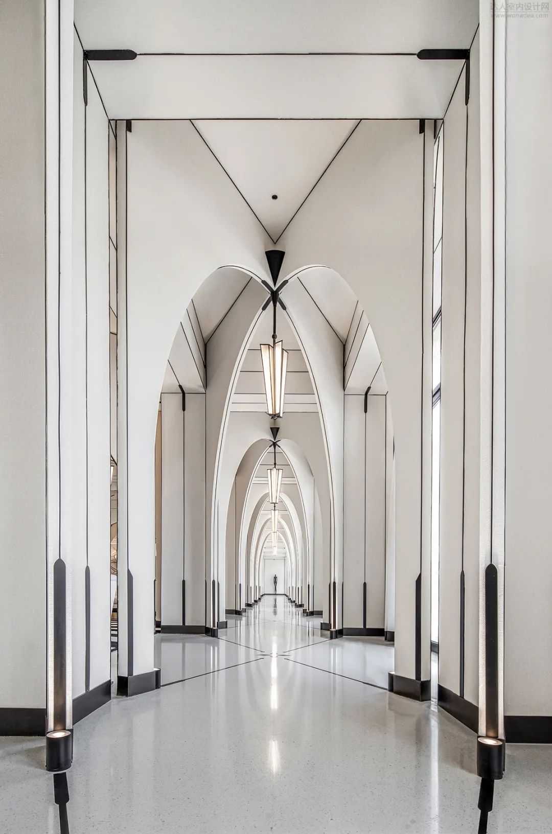 长春中海锦城售楼部 | 几何韵律中的优雅艺术空间-89