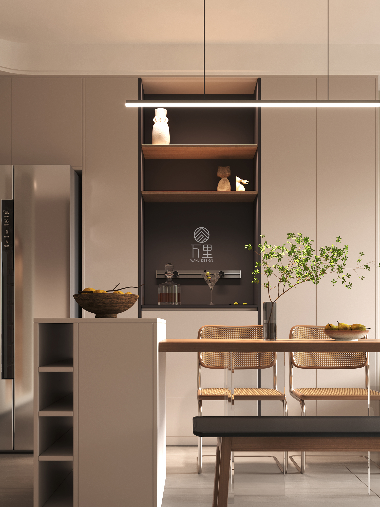 奶油风小户型家装设计-9