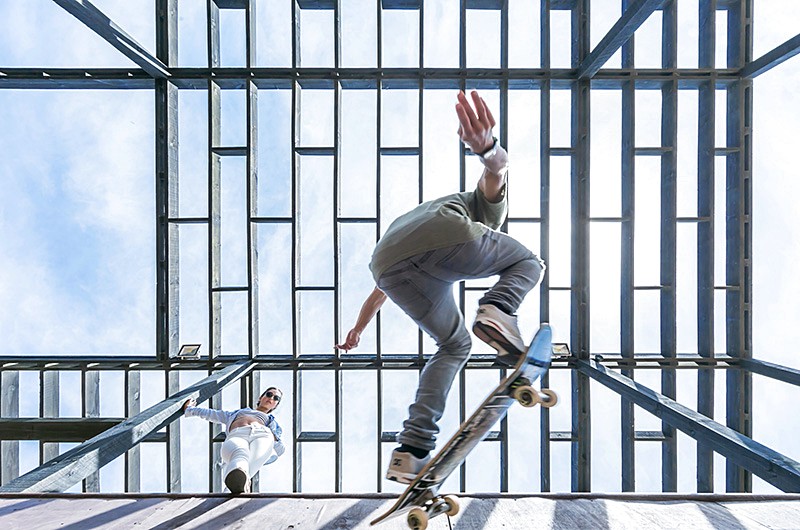 智利海洋景观滑板之家-11