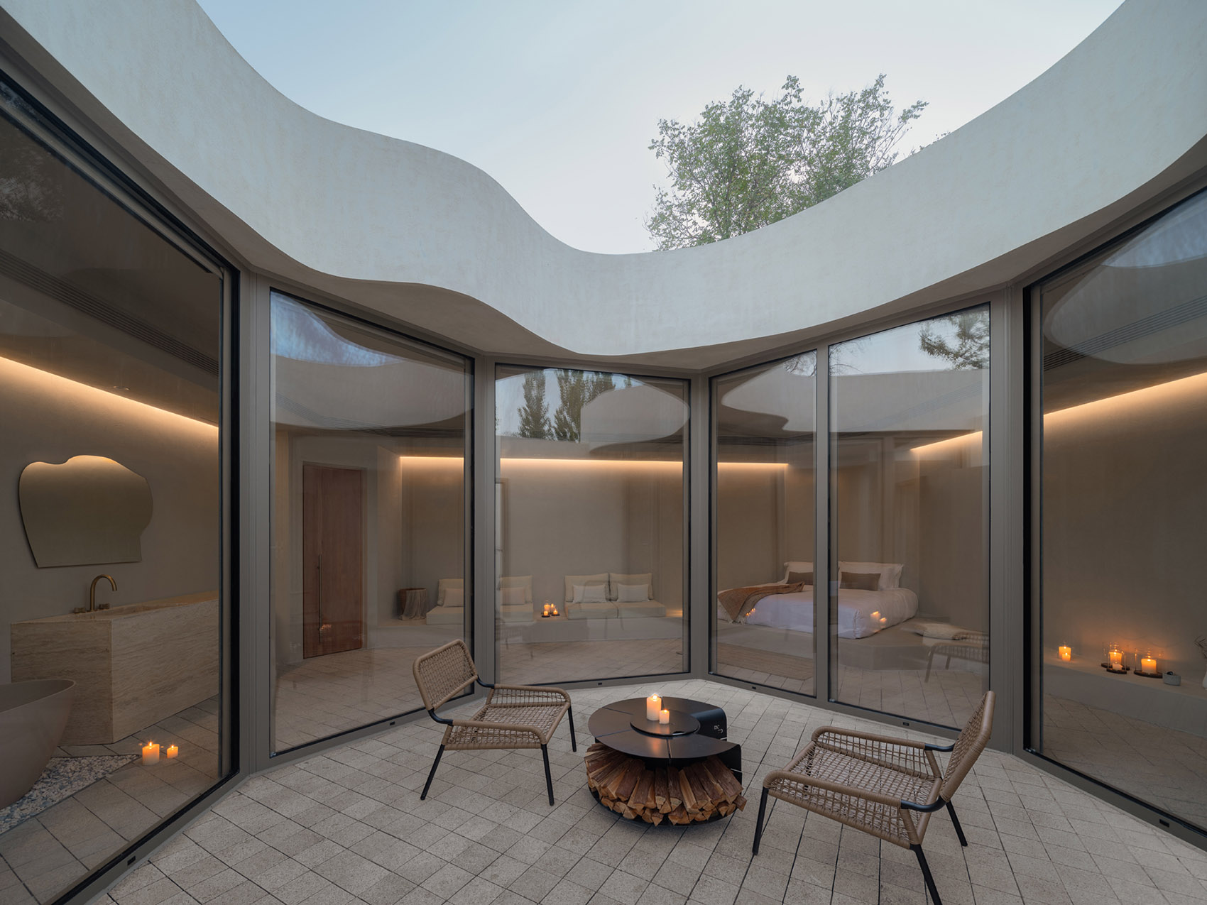 和隐度假酒店（Hermit Resort）丨中国河北丨十域建筑 Domain Architects-38