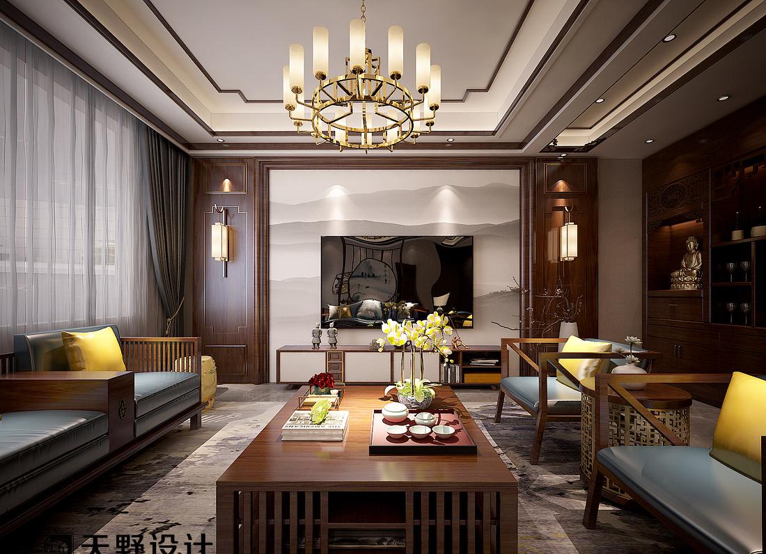 
自建别墅新中式 -1