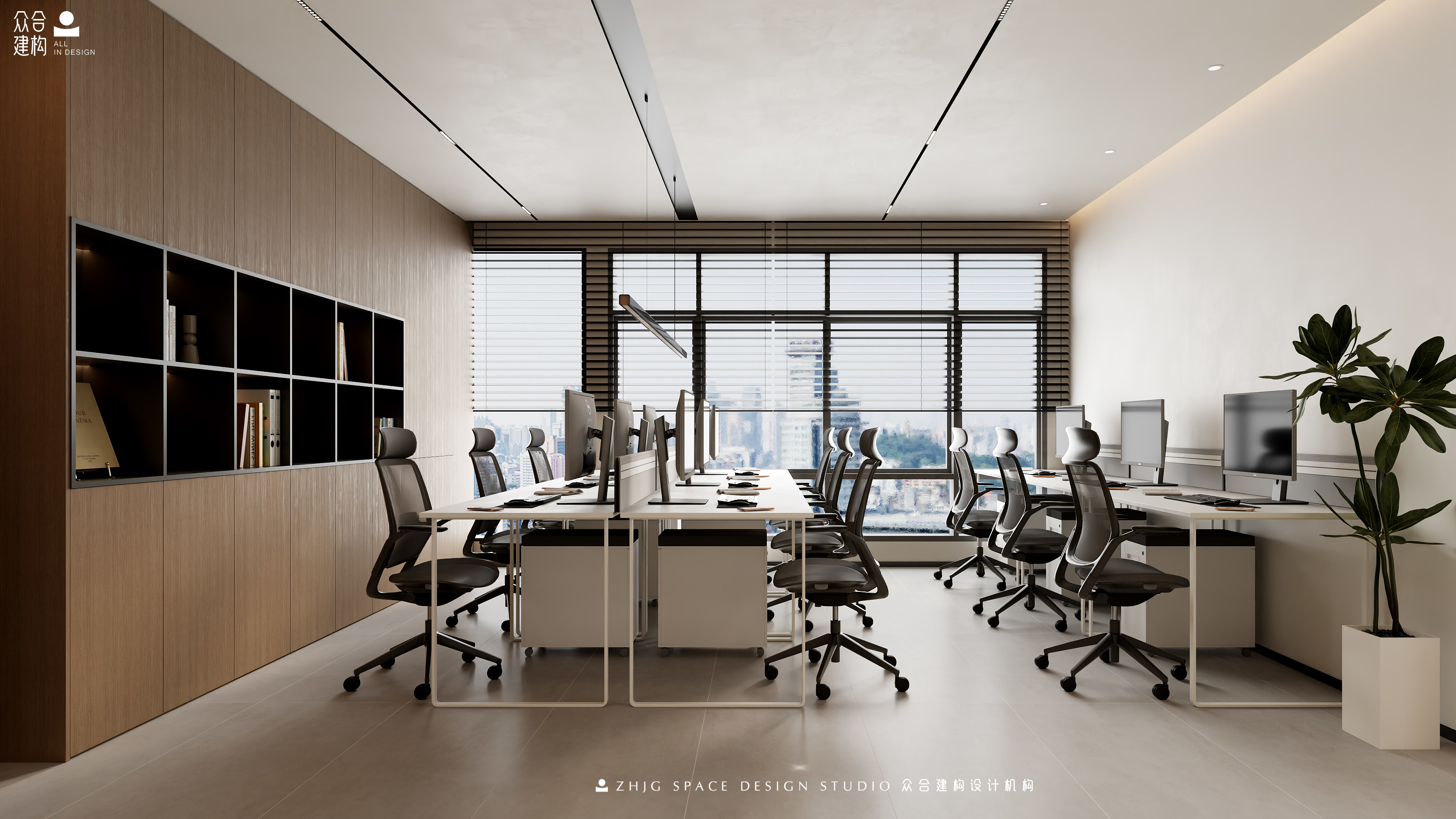 众合建构｜智汇城办公室-8