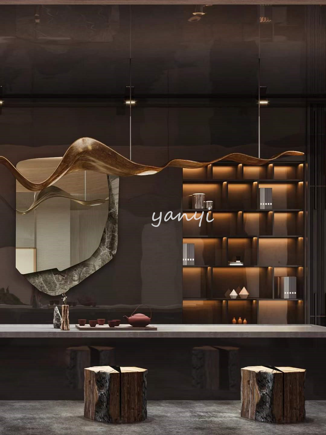 意式轻奢办公室设计-3