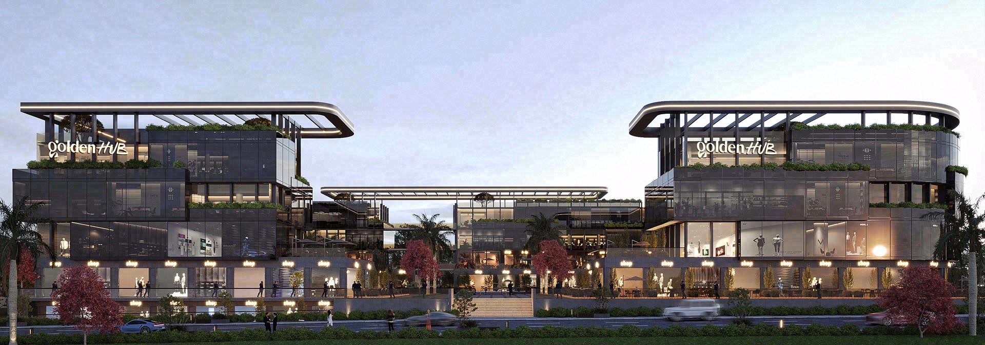 黄金枢纽购物中心丨Hafez Consultants-9