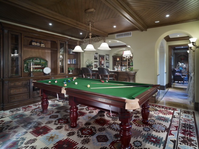 美式 杭州戴昆郡原列岛别墅样板间-6