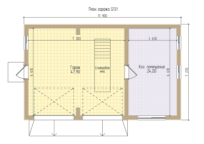 车库与杂物间组合建筑项目-39