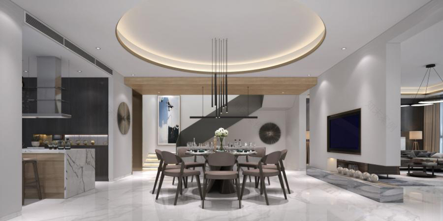 现代中式混搭别墅 陈明武-6