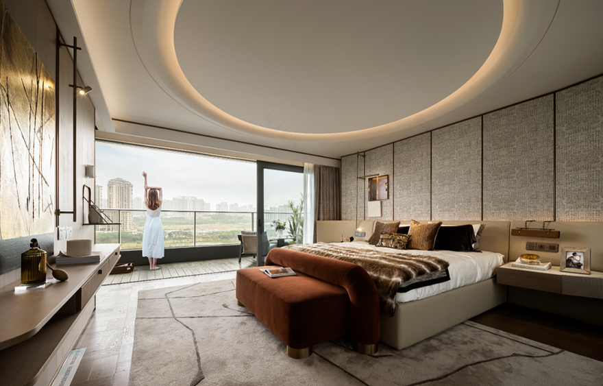 南宁中海湖上景明上叠样板房丨中国南宁丨柘壹设计Z ONE⁺-43