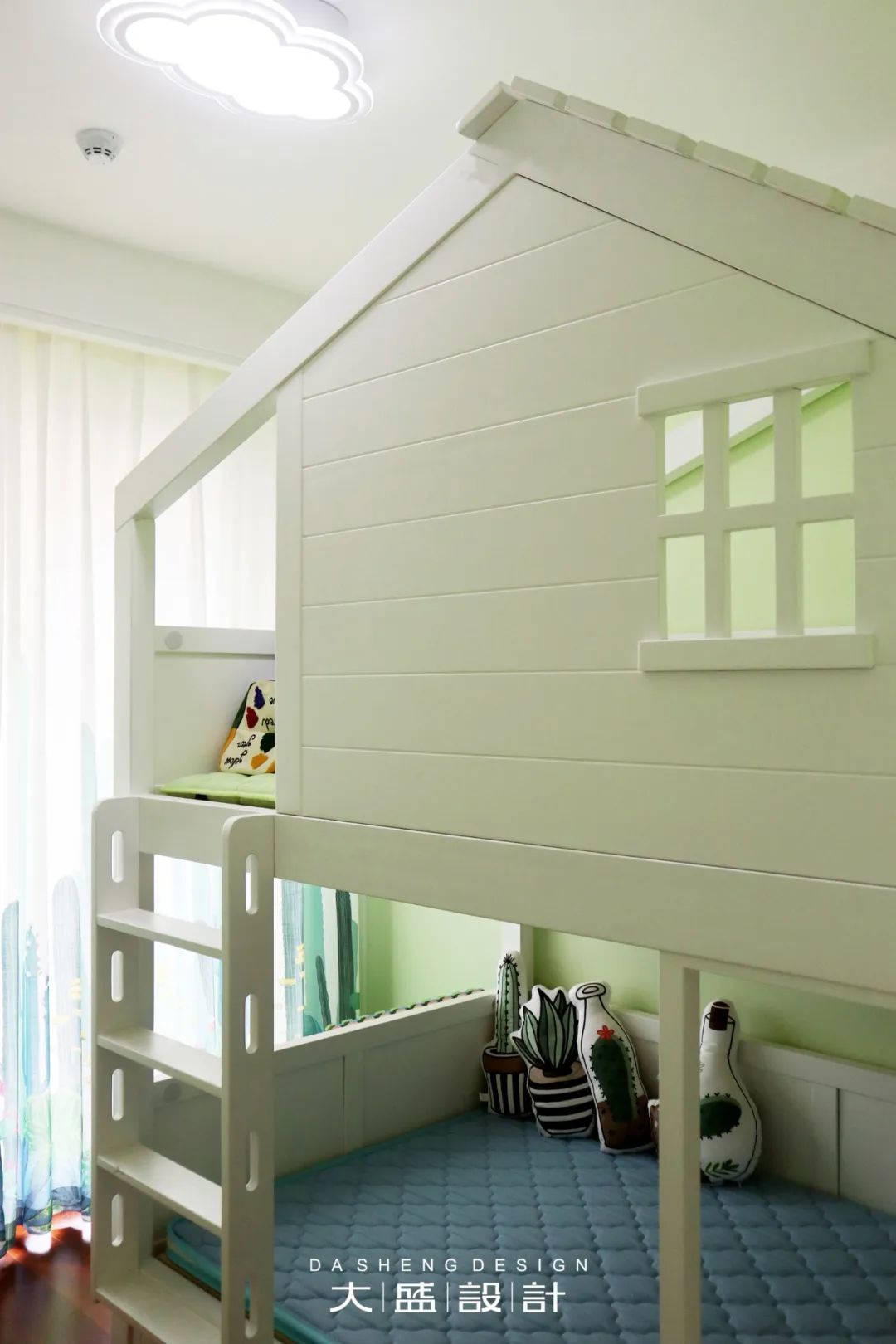 南宁 96㎡孟菲斯风格家居，色彩斑斓的甜蜜空间-79