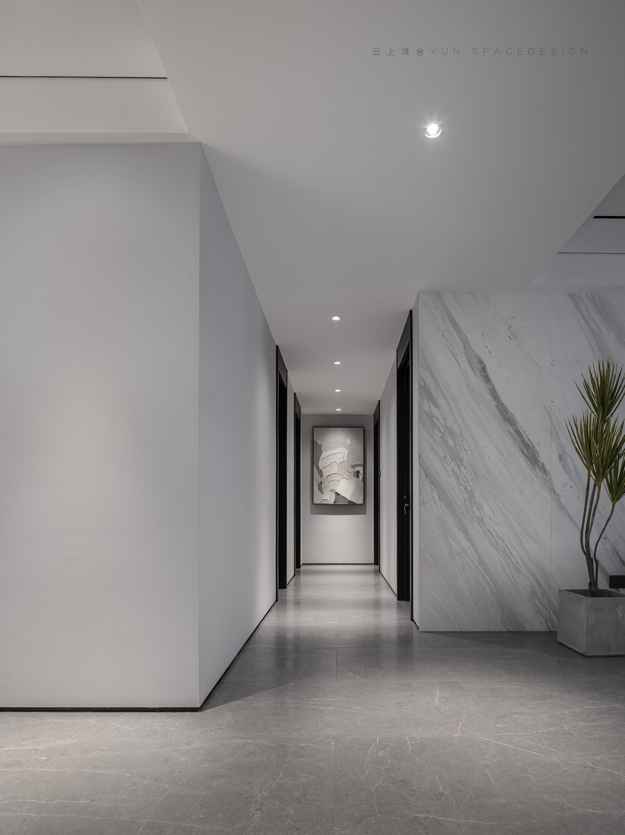 淄博紫薇园 199㎡现代轻奢住宅设计 | 品质生活,优雅时尚-38